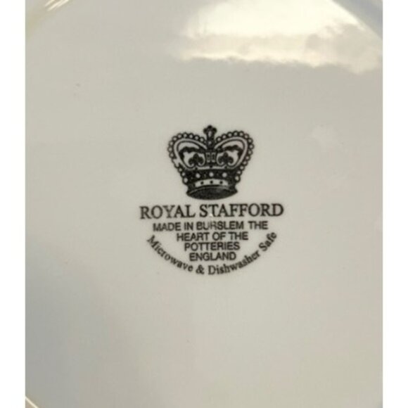 NEW Royal Stafford Party King Skulls Gothic Ceramic Serving, Salad Plate-ENGLAND - Picture 12 of 12